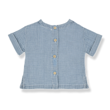 Load image into Gallery viewer, BENEDETTO Denim Short Sleeve Tee
