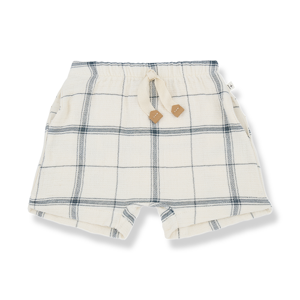 CELIO Petroleum Plaid Bermuda Short