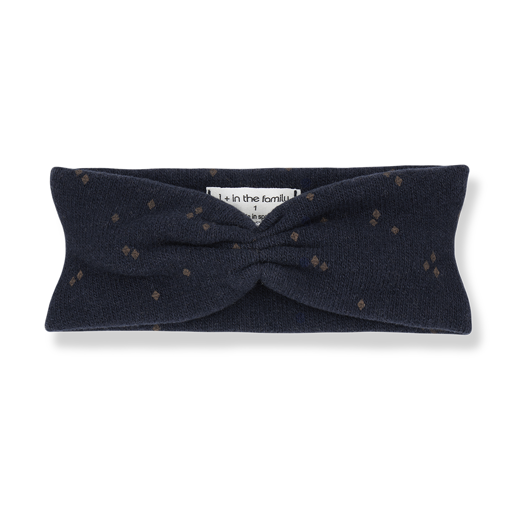 EIRE Navy Speckled Cozy Headband