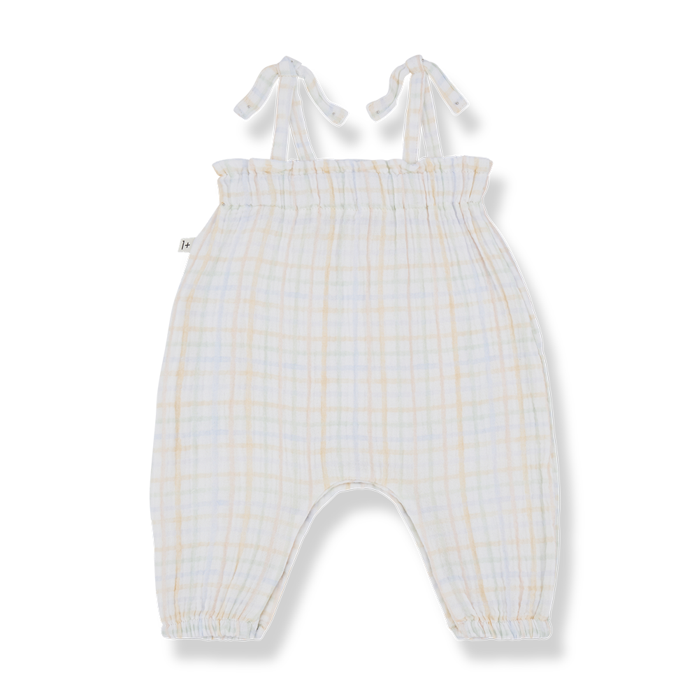 EMMA Plaid Jumpsuit
