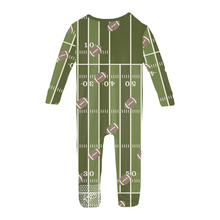Load image into Gallery viewer, Pesto Football Convertible Footie
