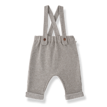 Load image into Gallery viewer, GENOVA Dark Taupe Suspender Pants
