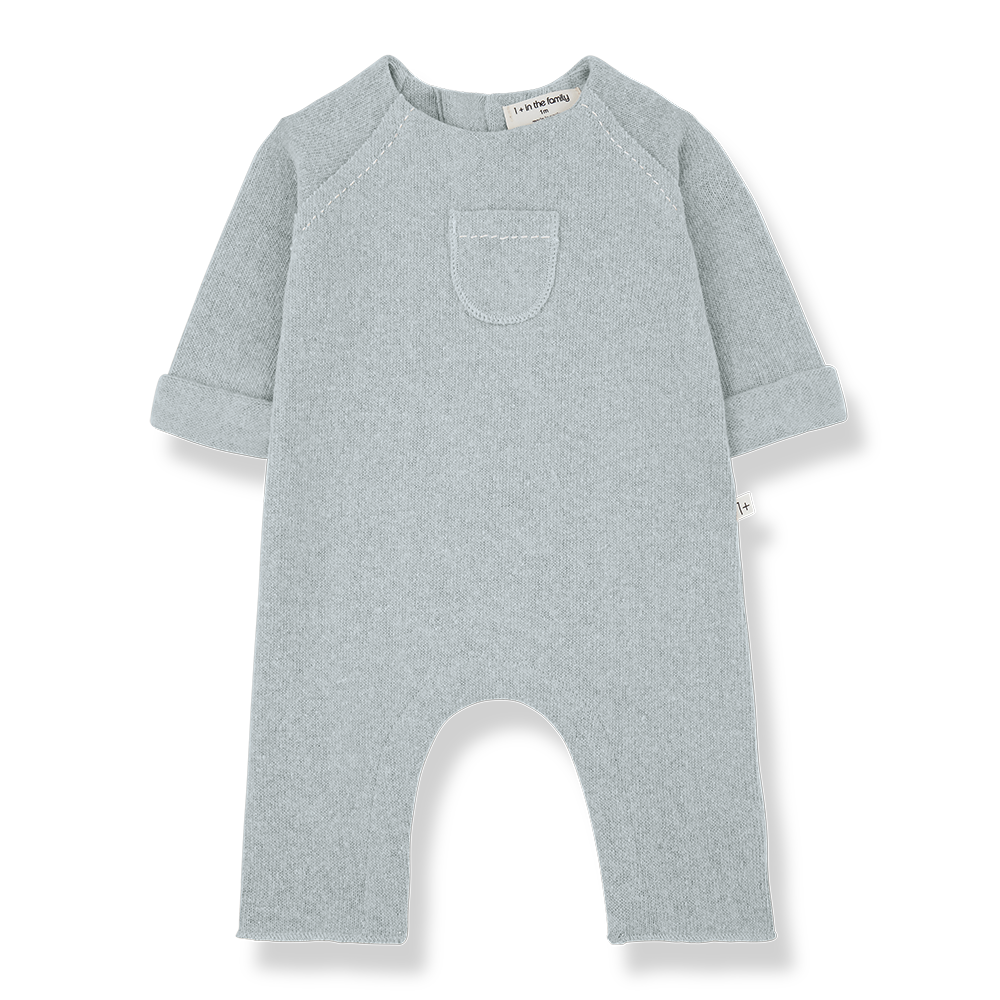 GEORGES Dusty Blue Cozy Coverall