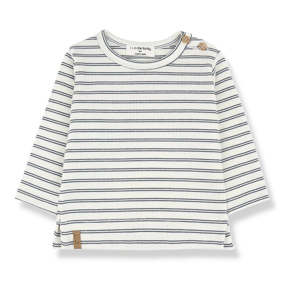 GERARD Petroleum Stripe Long Sleeve Top