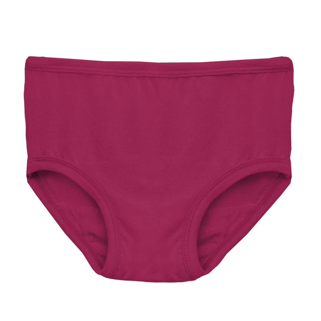 Berry Solid Underwear