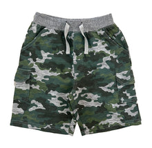 Load image into Gallery viewer, Olive Camo Pocket Short
