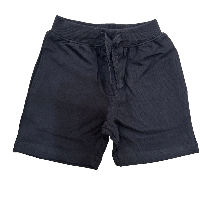 Black Terry Pull On Short