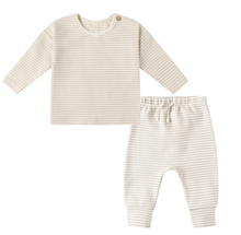 Load image into Gallery viewer, Oat Micro Stripe Set
