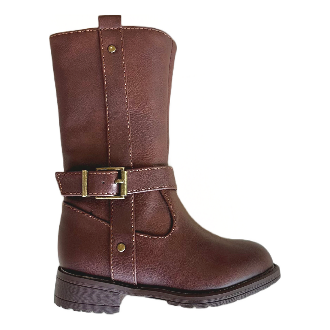 Lil Blosum Brown Riding Boot