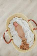 Load image into Gallery viewer, Pecan Knit Swaddle Blanket
