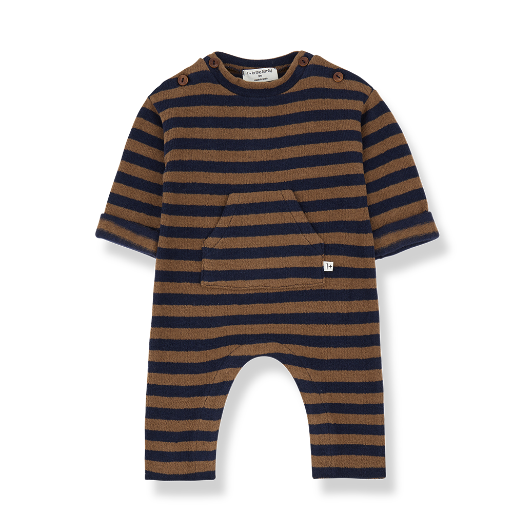 JOFRE Stripe Cozy Coverall