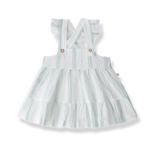 Load image into Gallery viewer, Joncols Green Stripe Dress
