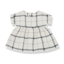 Load image into Gallery viewer, JOSEPHINE Petroleum Plaid Dress
