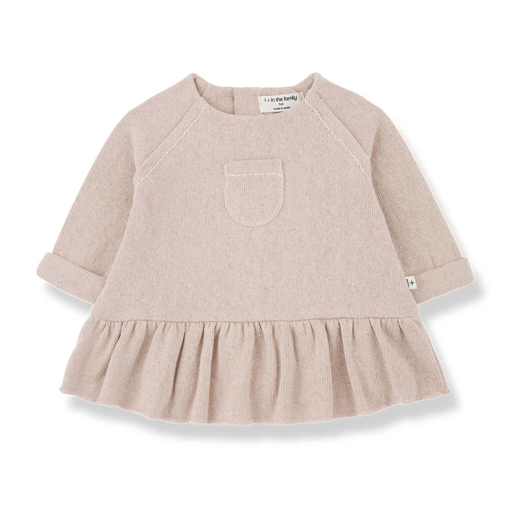 LAURE Blush Cozy Dress