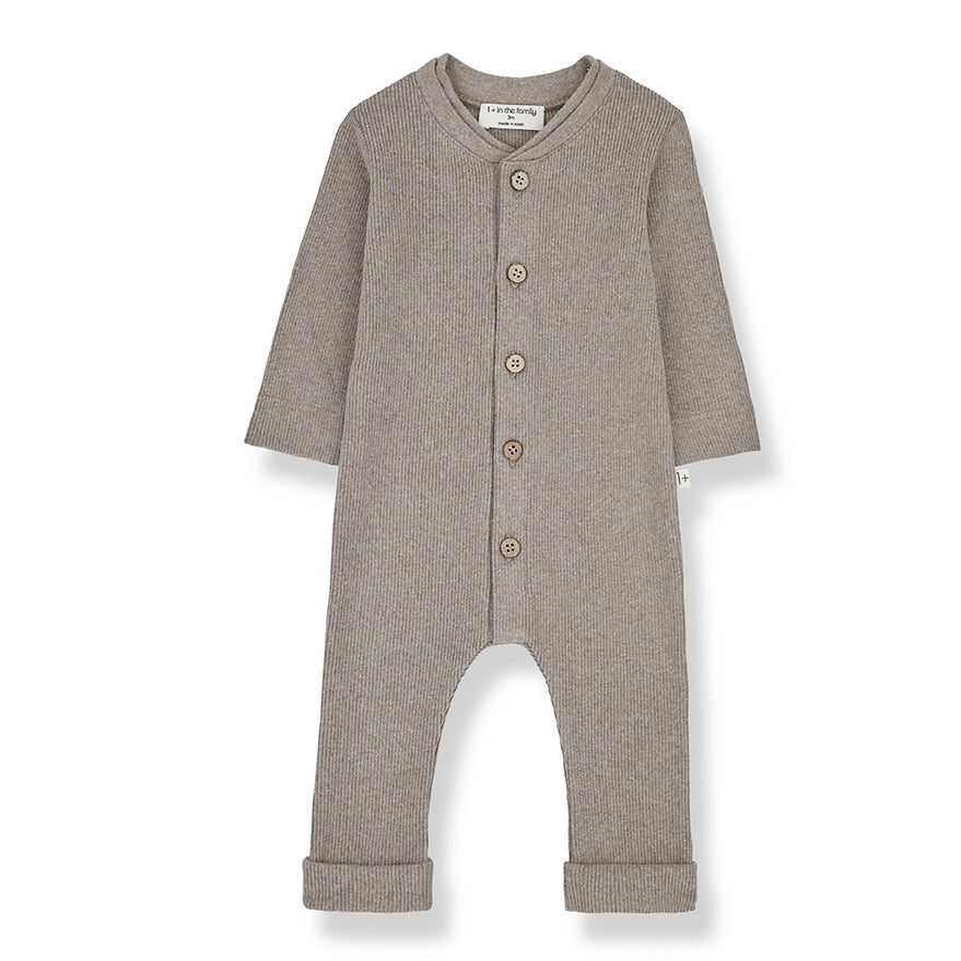 Taupe Milan Coverall