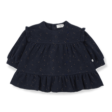 Load image into Gallery viewer, MONIKA Navy Speckled Cozy Dress
