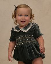 Load image into Gallery viewer, Green Elizabeth Romper
