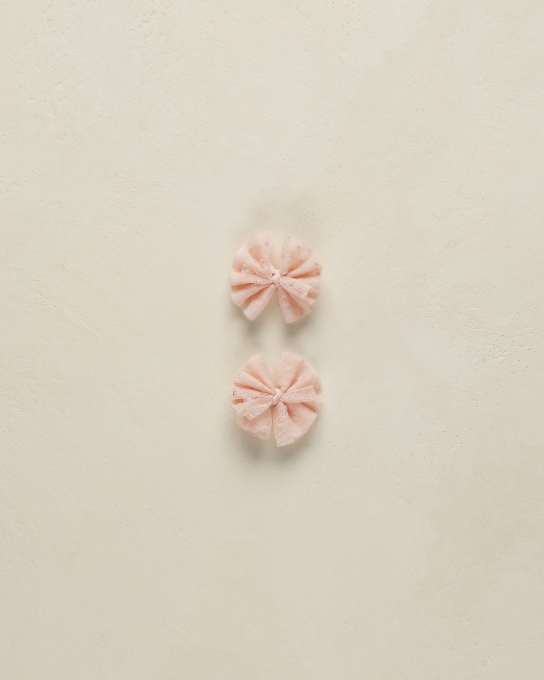 Flutter Tulle Clips - Blush