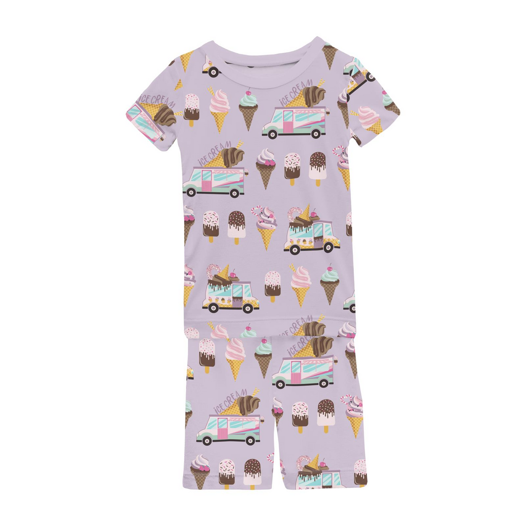 Thistle Ice Cream Truck PJ Set
