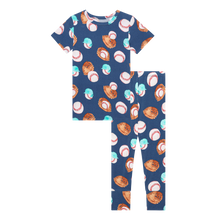 Load image into Gallery viewer, Homer Short Sleeve Basic 2pc Pajama
