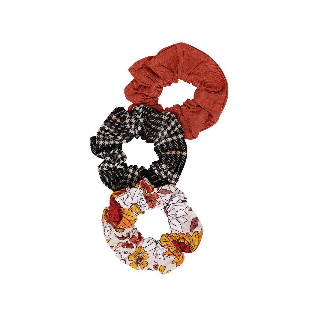 Goldie 3pk Scrunchie Set