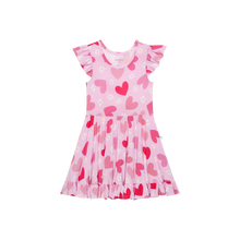 Load image into Gallery viewer, Daisy Love Cap Sleeve Twirl Dress
