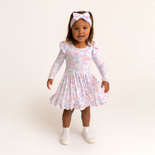 Load image into Gallery viewer, Posh Pumpkins Long Sleeve Twirl Dress
