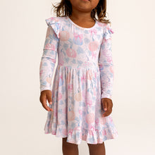 Load image into Gallery viewer, Posh Pumpkins Long Sleeve Twirl Dress

