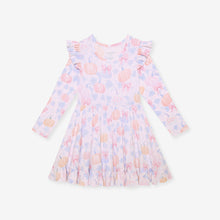 Load image into Gallery viewer, Posh Pumpkins Long Sleeve Twirl Dress
