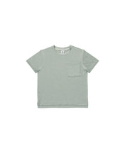 Load image into Gallery viewer, Heathered Sea Green Cove Essential Pocket Tee
