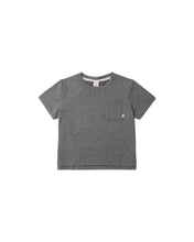 Load image into Gallery viewer, Heathered Black Cove Essential Pocket Tee
