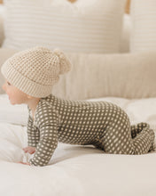 Load image into Gallery viewer, Forest Check Bamboo Zip Footie
