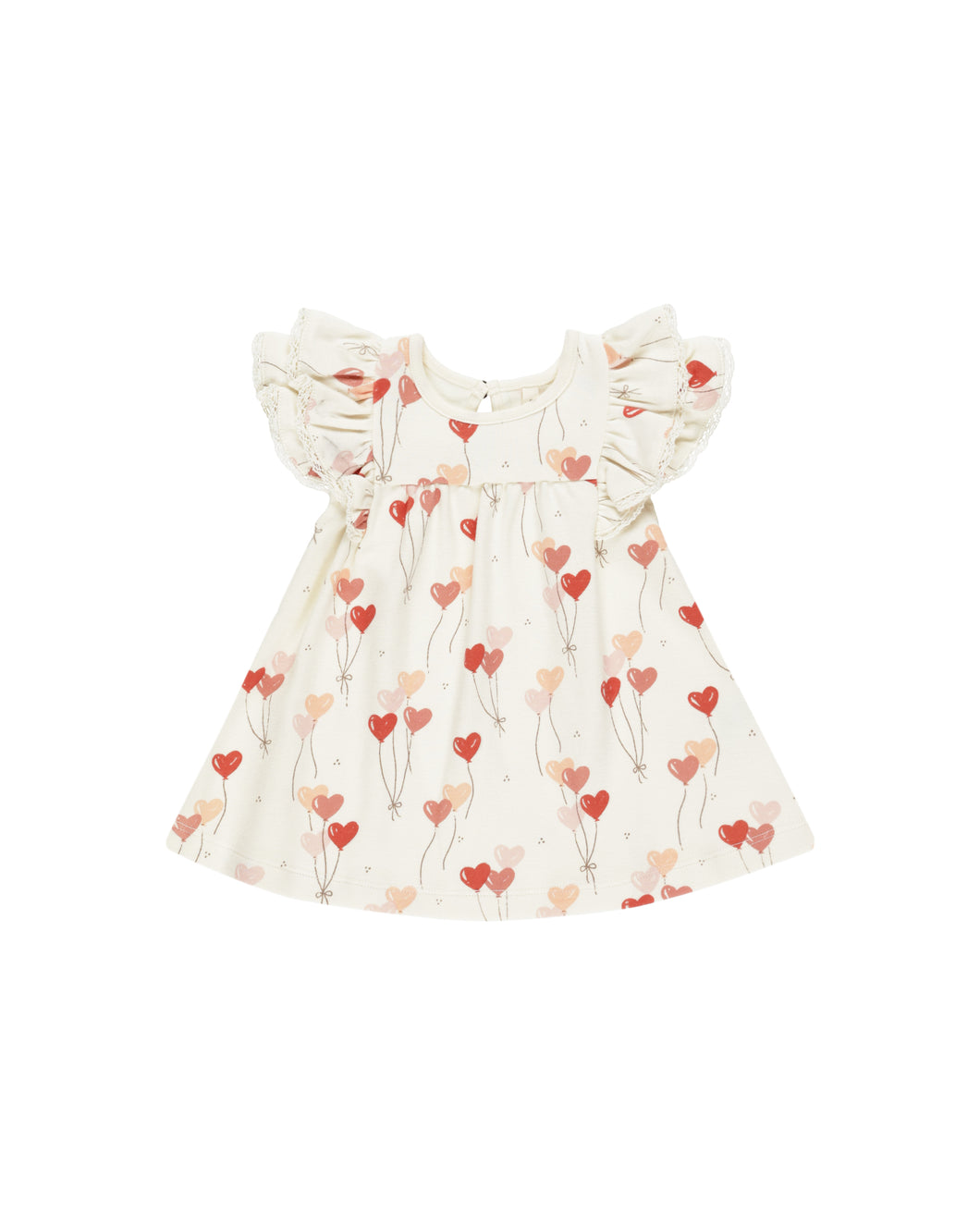 Heart Balloons Flutter Dress