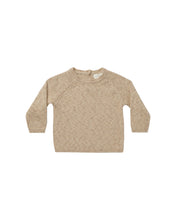 Load image into Gallery viewer, Latte Speckled Knit Sweater
