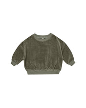 Load image into Gallery viewer, Forest Velour Relaxed Sweatshirt
