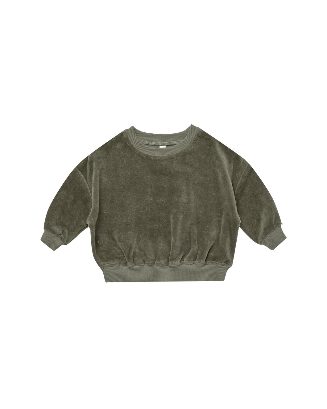 Forest Velour Relaxed Sweatshirt