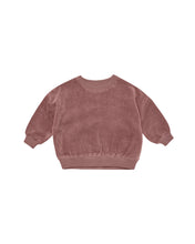 Load image into Gallery viewer, Fig Velour Relaxed Sweatshirt
