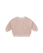 Load image into Gallery viewer, Blush Velour Sweatshirt
