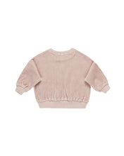 Load image into Gallery viewer, Blush Velour Sweatshirt
