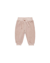 Load image into Gallery viewer, Blush Velour Sweatpants
