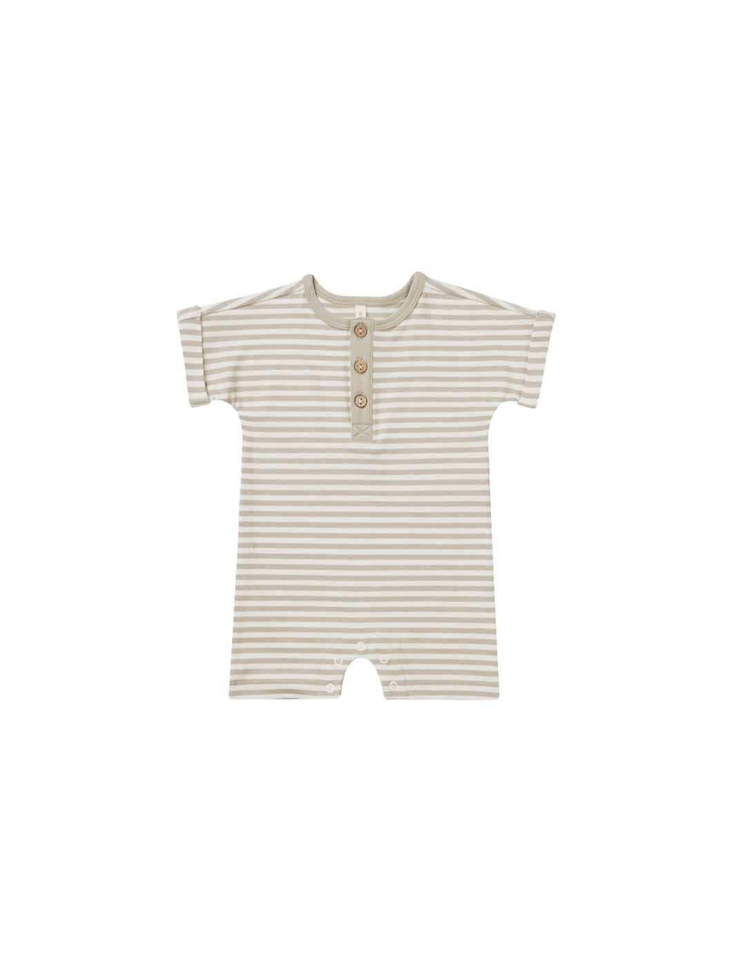 Ash Stripe Shortie Romper