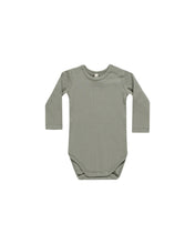 Load image into Gallery viewer, Basil Ribbed Long Sleeve Onesie
