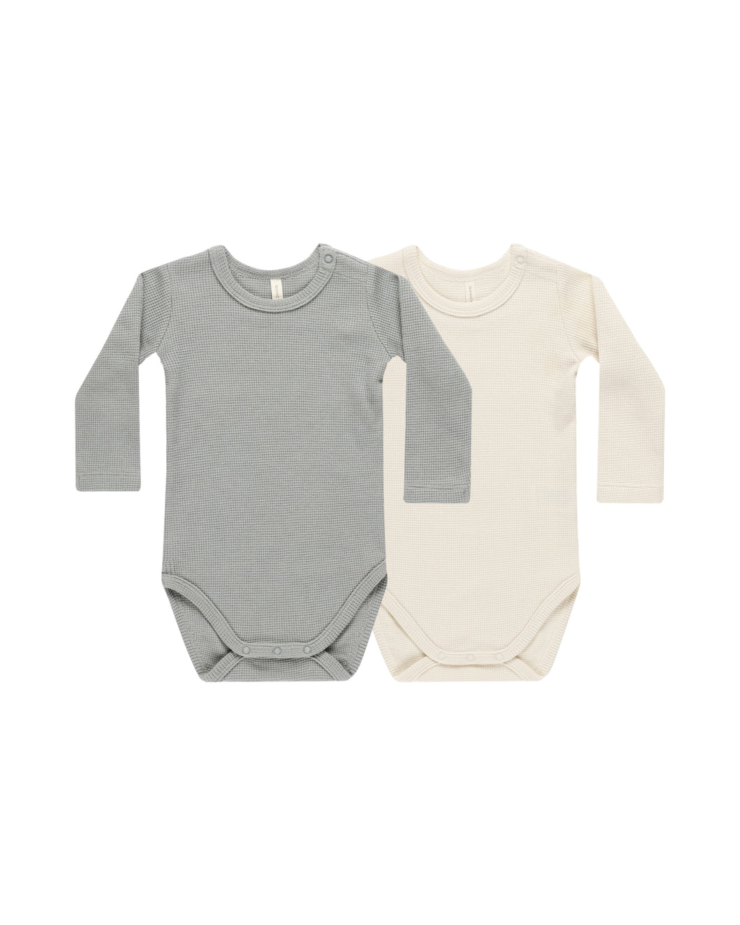 Waffle Bodysuit - Dusty Blue or Natural