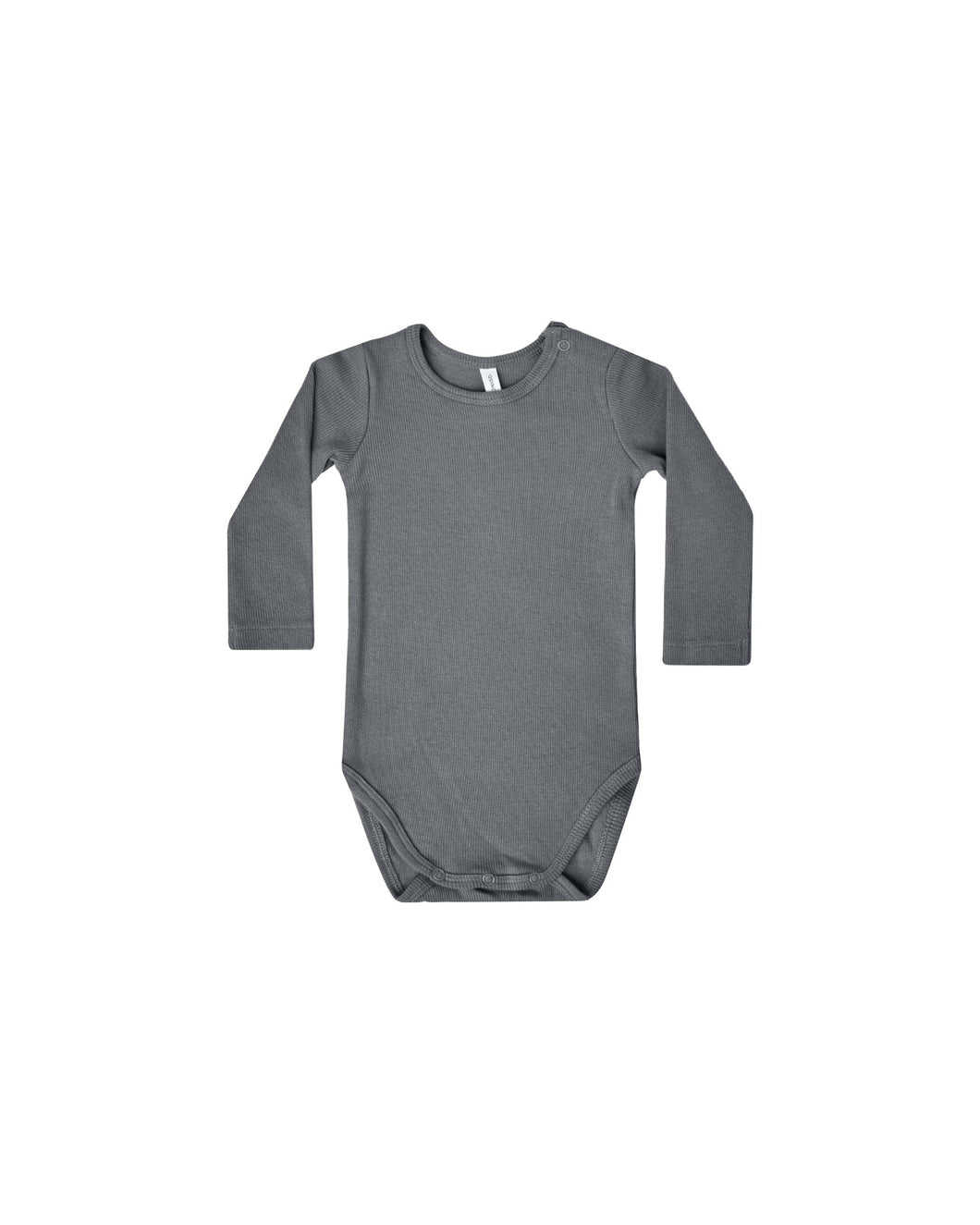 Grey Ribbed Bodysuit