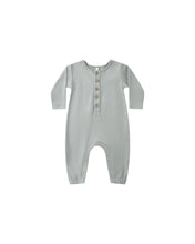 Load image into Gallery viewer, Steel Blue Long Sleeve Jumpsuit
