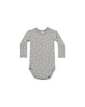 Load image into Gallery viewer, Blue Ditsy Bamboo Onesie
