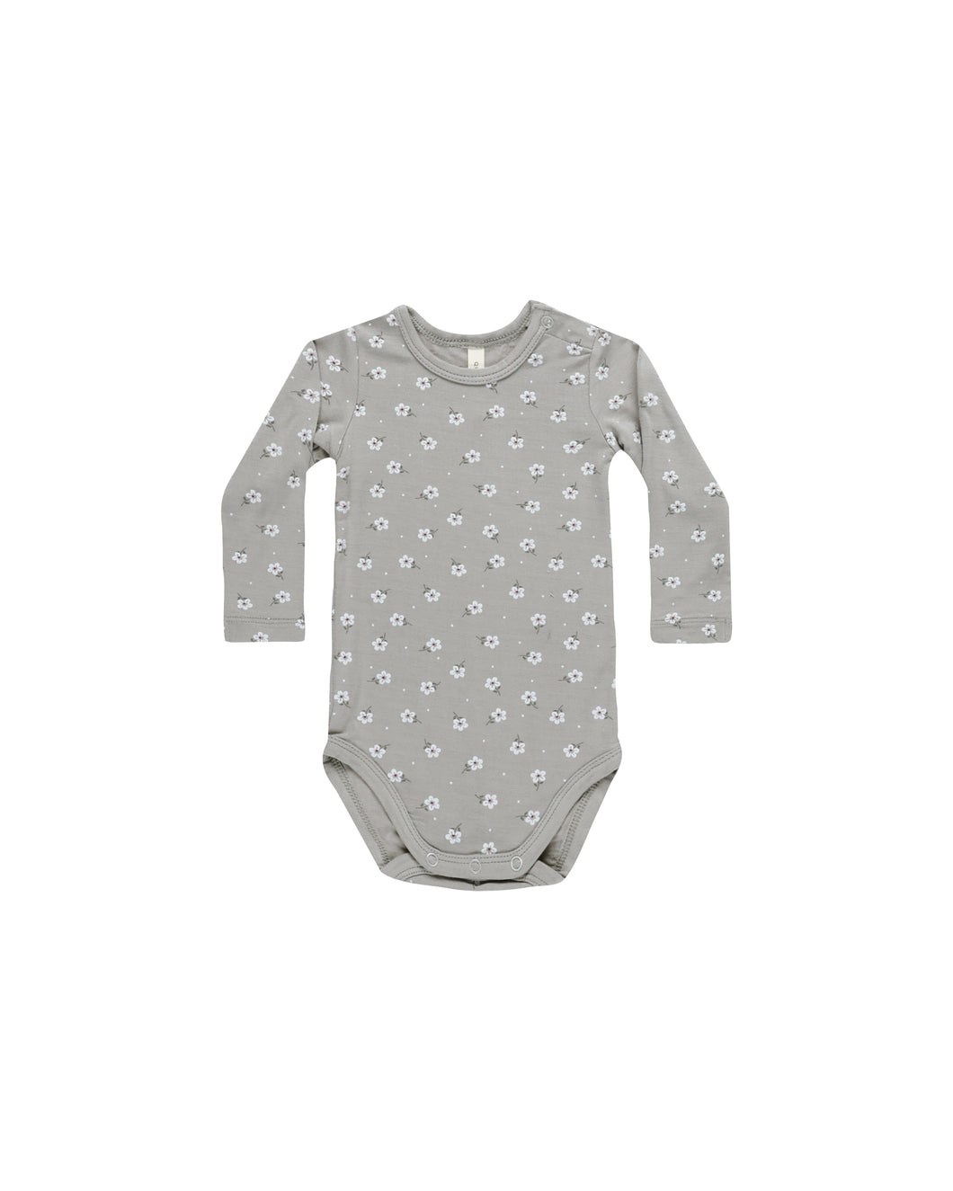 Blue Ditsy Bamboo Onesie