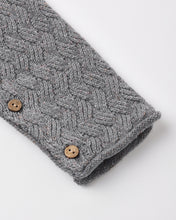 Load image into Gallery viewer, Heathered Slate Cozy Knit Jumpsuit
