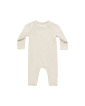 Load image into Gallery viewer, Speckled Natural Heathered Knit Jumpsuit
