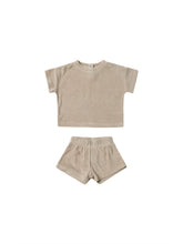 Load image into Gallery viewer, Oat Terry Tee + Shorts Set
